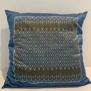 Thai Silk/Cotton Throw Pillow Cover